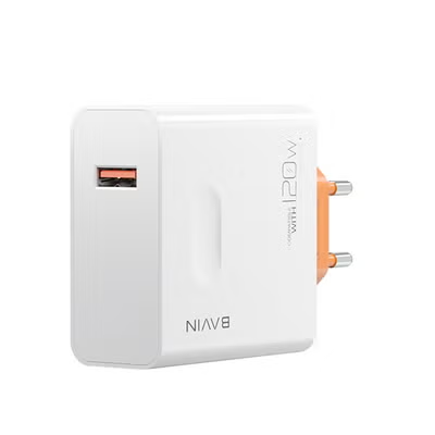 شارژر دیواری باوین مدل PC955Y Fast Charging توان 120 وات