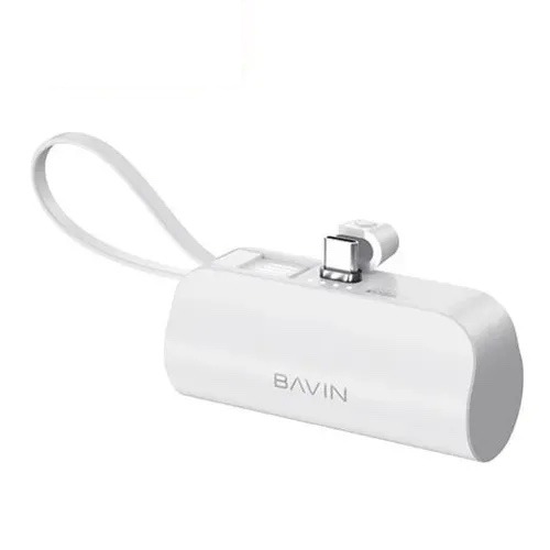 پاوربانک 5000 باوین مدل PC012 Pro توان 12 وات همراه با کانکتور تایپ سی