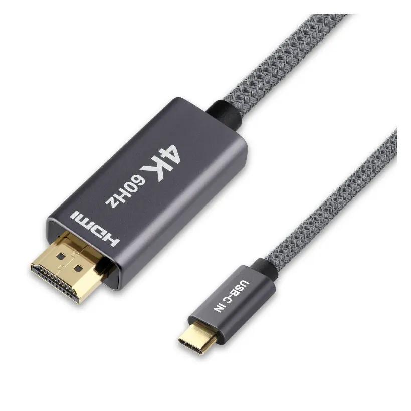 کابل HDMI 2.0 به Type-C بیوا مدل HDMI-01 طول 2 متر