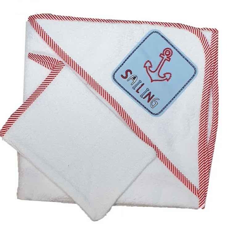 ‫سرویس حوله نوزاد مدل لنگر‬ ‫Babe ‬