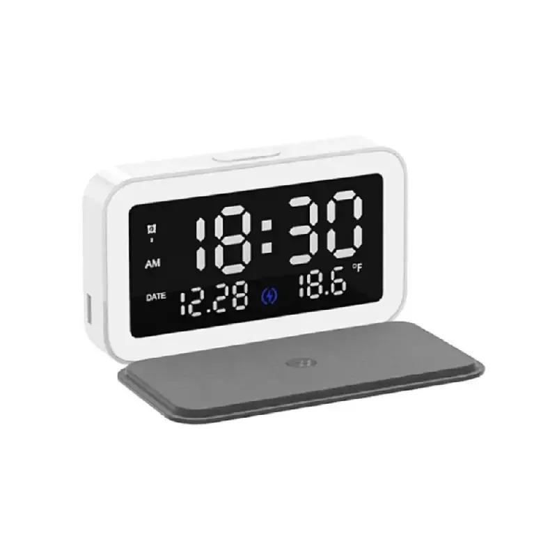 داک شارژ ساعت زنگدار رومیزی 6 کاره مدل مگ سیف SuperClock