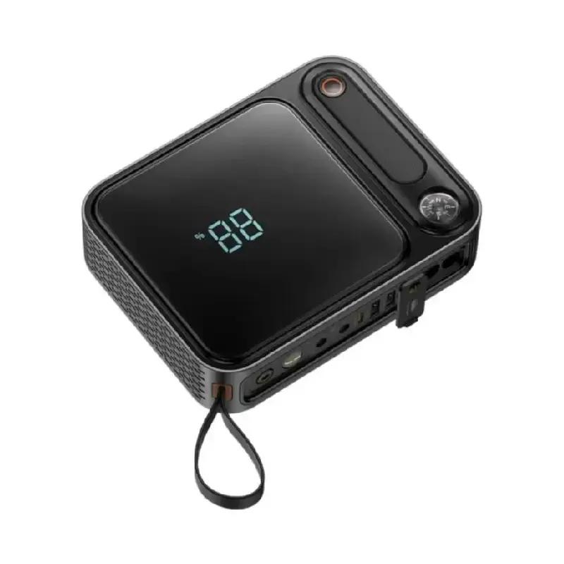 پاوربانک و جامپ استارتر بیسوس مدل C00251400111-00 3000A ظرفیت ۲۶۸۰۰ میلی آمپر ساعت