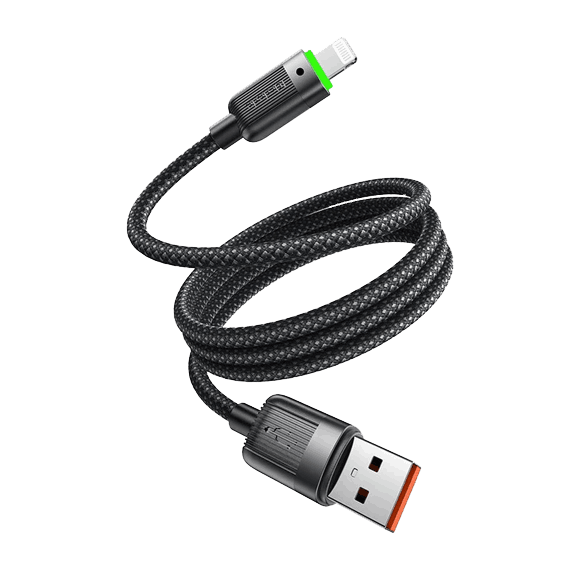 کابل فنری لایتنینگ مک دودو مدل Mcdodo CA-600 جریان 3 آمپر طول 1.2 متر