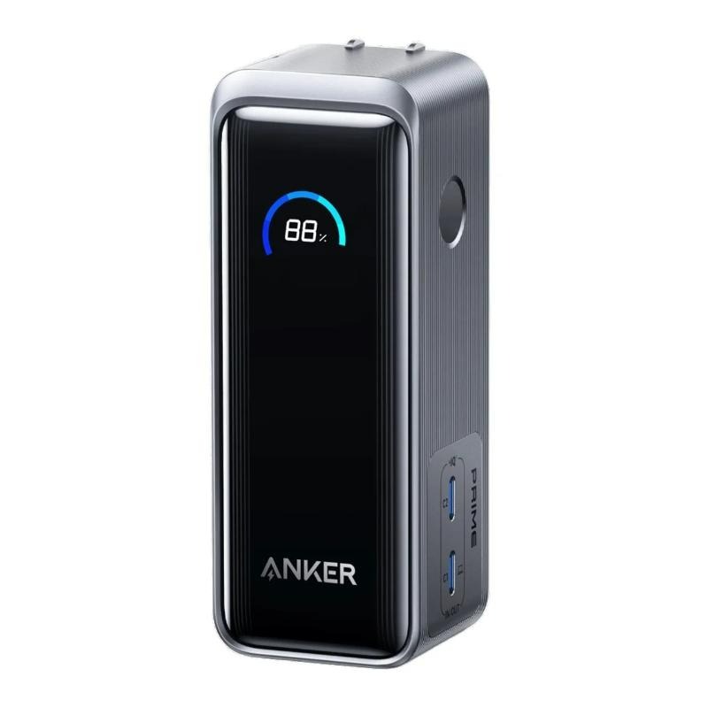 پاوربانک 9600 و شارژر دیواری انکر مدل Anker A1339 Prime Power Bank توان 65 وات همراه با کابل تایپ سی