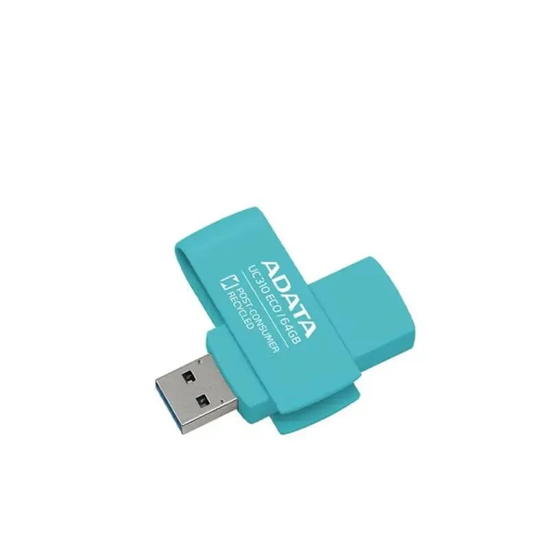 فلش مموری USB 3.2 ای دیتا مدل ADATA UC310 ECO ظرفیت 64 گیگابایت