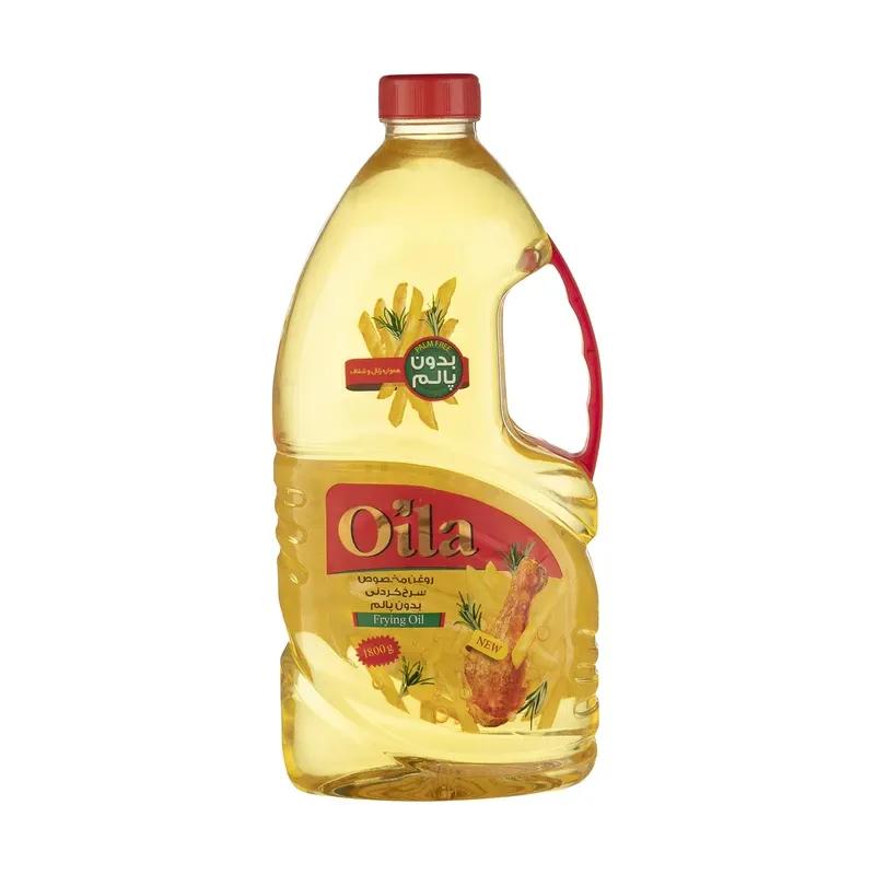 روغن مایع اویلا مخصوص سرخ کردنی وزن 1800 گرمی (کارتن 6 عددی)