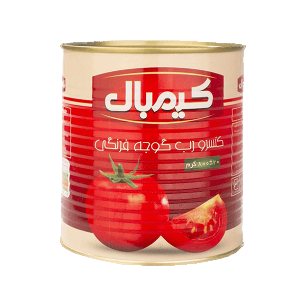 کنسرو رب گوجه فرنگی کیمبال وزن 800 گرمی (بسته 12 عددی)