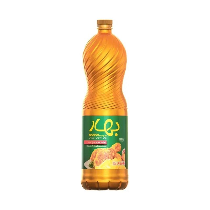 روغن مایع بهار مخصوص سرخ کردنی حجم 1.5 لیتری (کارتن 8 عددی)