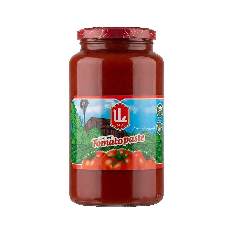 کنسرو رب گوجه فرنگی ارگانیک علا 1300 گرمی (بسته ۶ عددی)