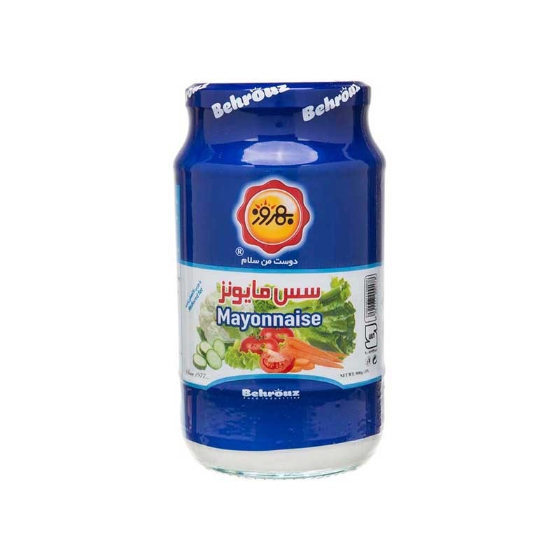 سس مایونز بهروز وزن 900 گرمی (بسته 6 عددی)