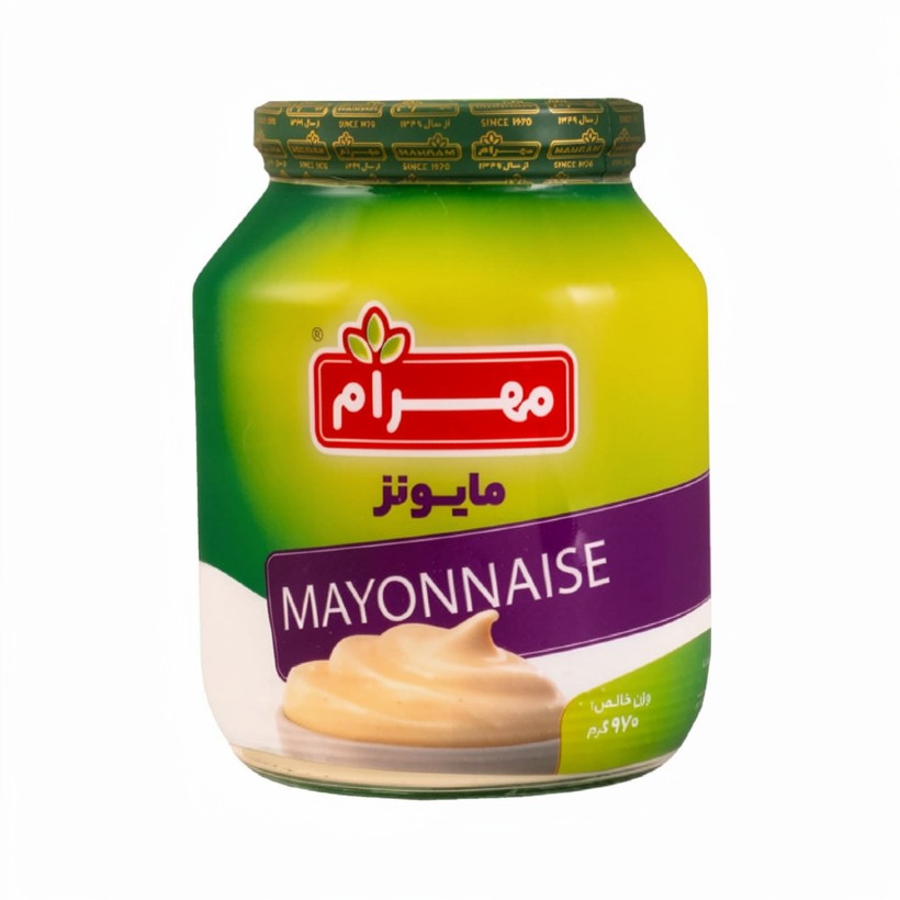 سس مایونز مهرام وزن 970 گرمی (کارتن 9 عددی)