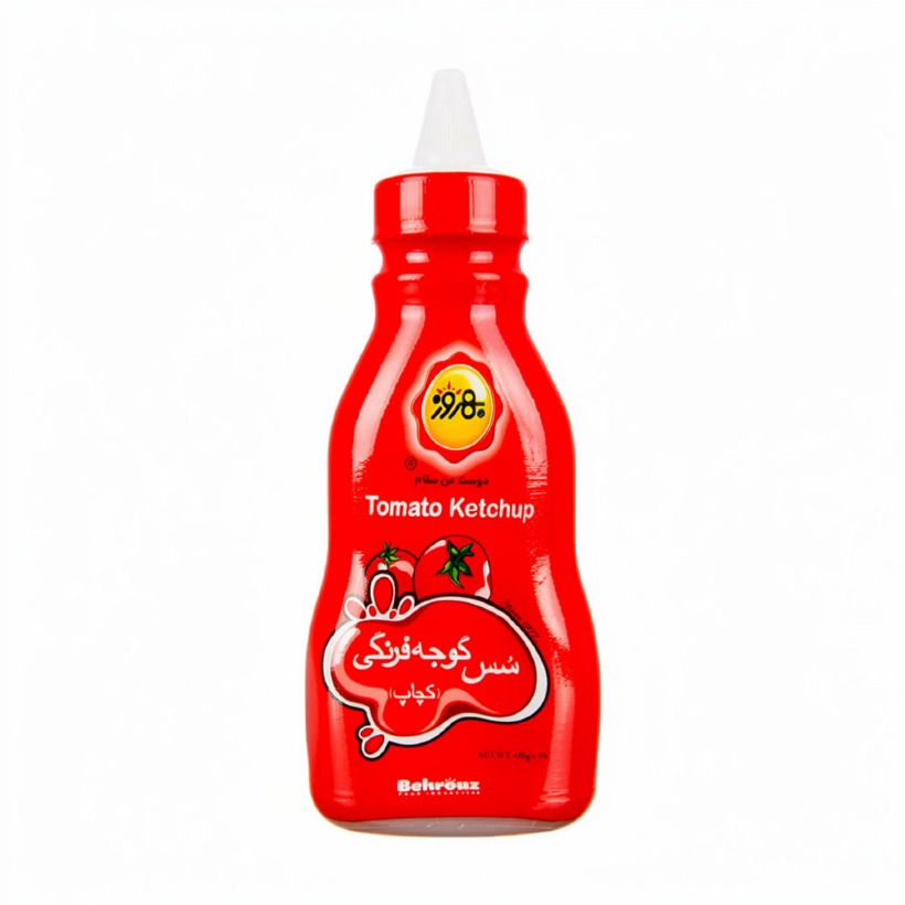 سس گوجه فرنگی بهروز وزن 410 گرمی (کارتن 24 عددی)
