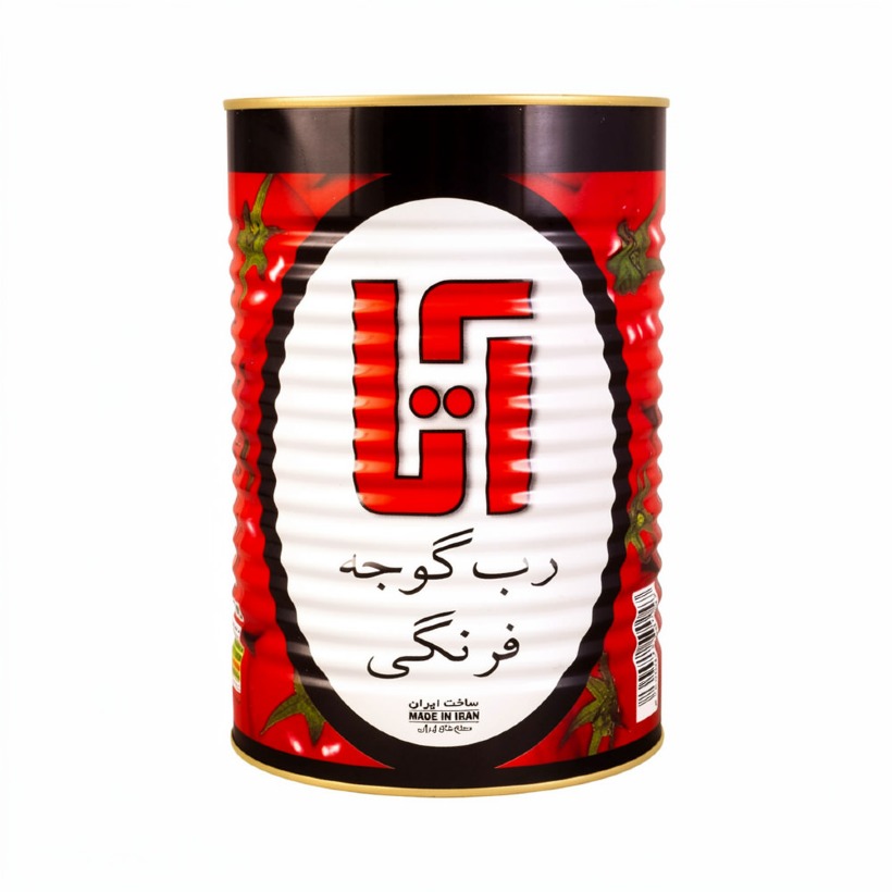 کنسرو رب گوجه فرنگی آتا وزن 4000 گرمی (بسته 4 عددی)