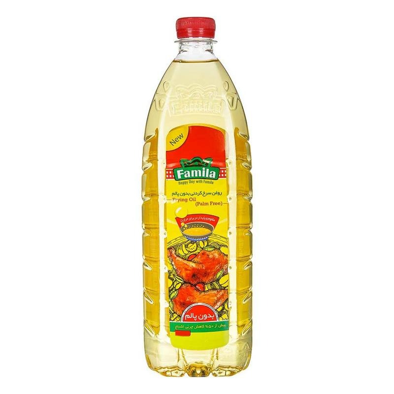 روغن مایع فامیلا مخصوص سرخ کردنی وزن 810 گرمی (کارتن 12 عددی)