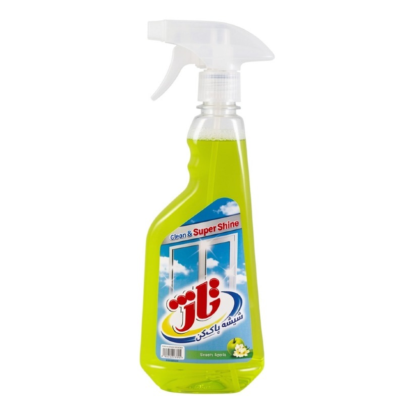 اسپری شیشه پاک کن تاژ وزن 500 گرمی (بسته ۴عددی)