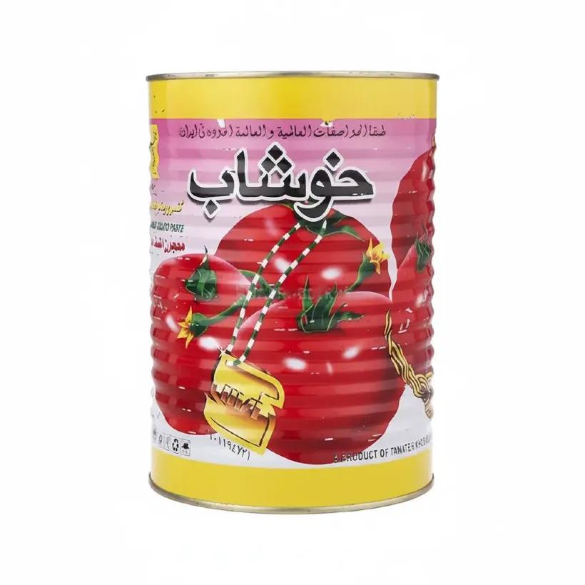 کنسرو رب گوجه فرنگی خوشاب وزن 4 کیلوگرمی (بسته 2 عددی)