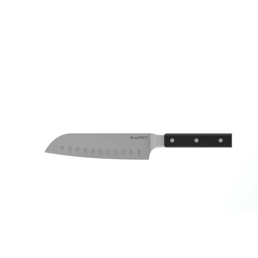 چاقو آشپزخانه برگهف بلژیک مدل BergHoff Santoku Dina Gene طول تیغه 18cm سه پرچ