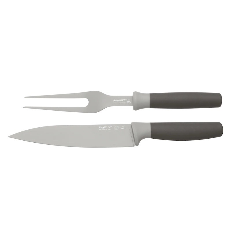 ست چاقو آشپزخانه 2 پارچه برگهف بلژیک مدل BergHoff Carving Leo BALANCE 