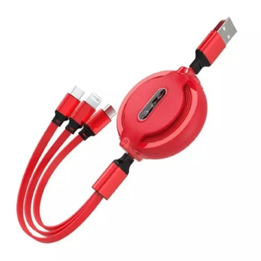 کابل شارژ جمع‌شونده ۳:۱ Retractable