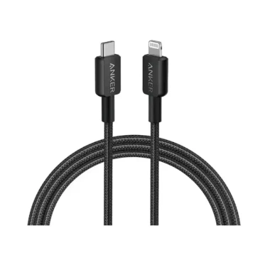 کابل شارژ انکر مدل Anker 322 USB-C to Lightning A81B6 با طول 180 سانتی‌متر