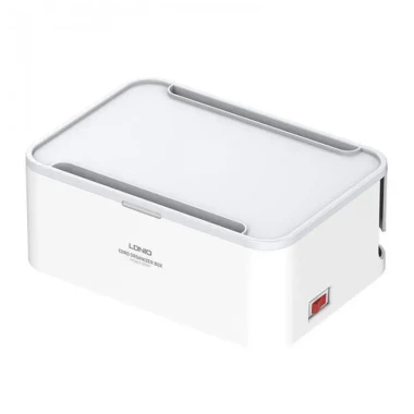 چند راهی برق و شارژر وایرلس الدینیو مدل SN5310W دارای 3 پورت