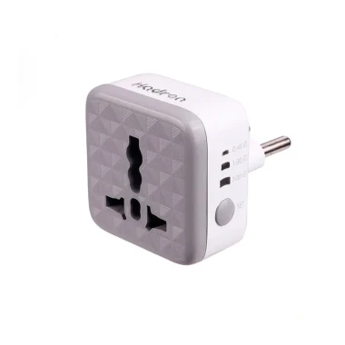 محافظ برق و مبدل فست شارژ هادرون مدل Hadron P103 تبدیل 3 به 2 تایمردار