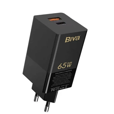 شارژر دیواری بیوا مدل HC-16 GaN توان 65 وات