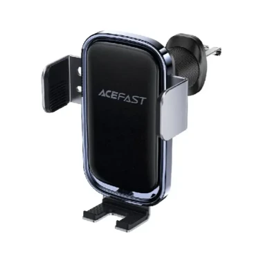 هولدر و شارژ وایرلس دریچه کولری هوشمند ایس فست مدل D39 توان 15 وات - دارای پنل خورشیدی