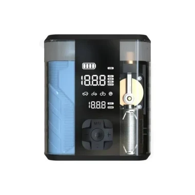 پاوربانک 8800 و کمپرسور باد و جامپ استارتر خودرو پاورولوژی مدل PPBCHA47-TP