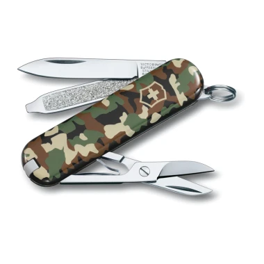 چاقوی 7 کاره کلاسیک ارتشی ویکتورینوکس مدل Classic SD Camouflage 0.6223.94
