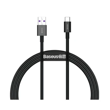 کابل شارژ و انتقال داده باسئوس مدل Baseus Superior Fast Charging Cable USB-A To USB-C 66W با طول 1 متر