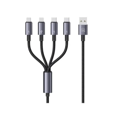 کابل شارژ 4in1 یوسمز مدل US-SJ739 با طول 1.2 متر