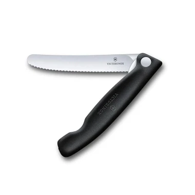 چاقوی تاشو ویکتورینوکس مدل Victorinox Picnic Knife 6.7833.F مشکی مناسب پیک نیک