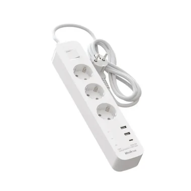 چندراهی برق هادرون مدل Hadron P343 کابل 1.8 متر با توان 30 وات