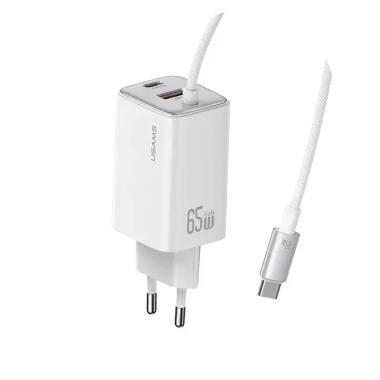 شارژر دیواری یوسمز مدل USAMS US-CC266 با توان 65 وات