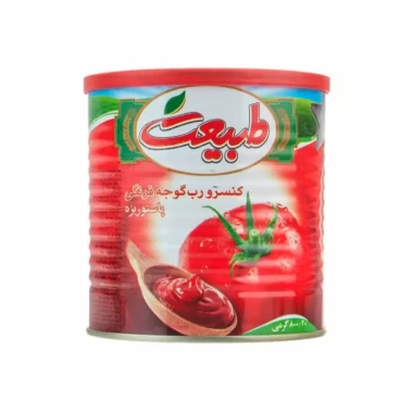 کنسرو رب گوجه فرنگی طبیعت وزن 800 گرمی (بسته 12 عددی)