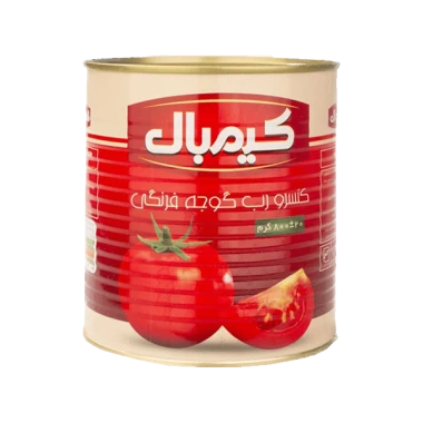 کنسرو رب گوجه فرنگی کیمبال وزن 800 گرمی (بسته 12 عددی)