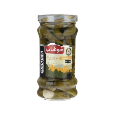 خیارشور ویژه خوشاب وزن 600 گرمی (بسته 6 عددی)