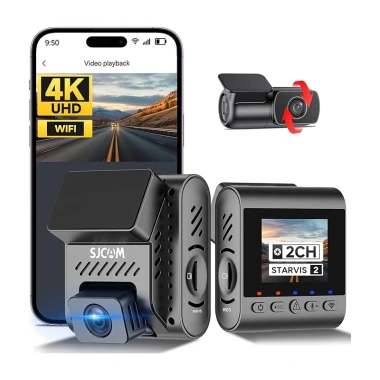 ست دوربین جلو و عقب خودرو اس جی کم مدل sjcam M60S 2CH