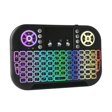 مینی کیبورد بی‌سیم مدل A8 Backlit