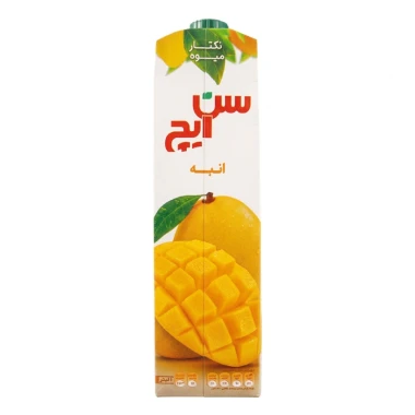 آبمیوه انبه سن ایچ حجم 1 لیتری (کارتن 12 عددی)