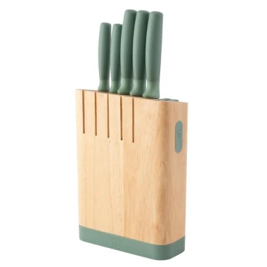 سرویس چاقو آشپزخانه 5 پارچه برگهف مدل BergHoff Leo Forest  