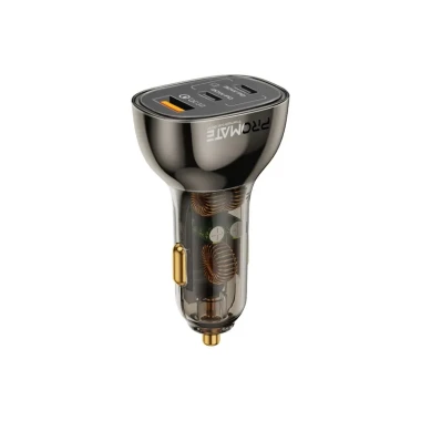 شارژر فندکی پرومیت مدل promate TRANSDRIVE-80W با ظرفیت 80 وات