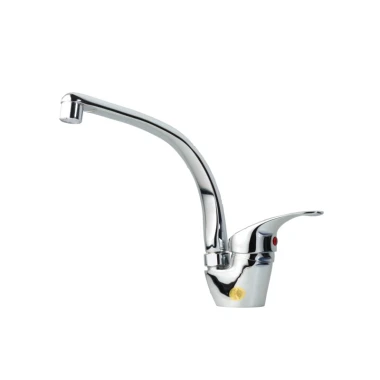 شیر ظرفشویی ثابت با علم ریختگی شیبه مدل خزر