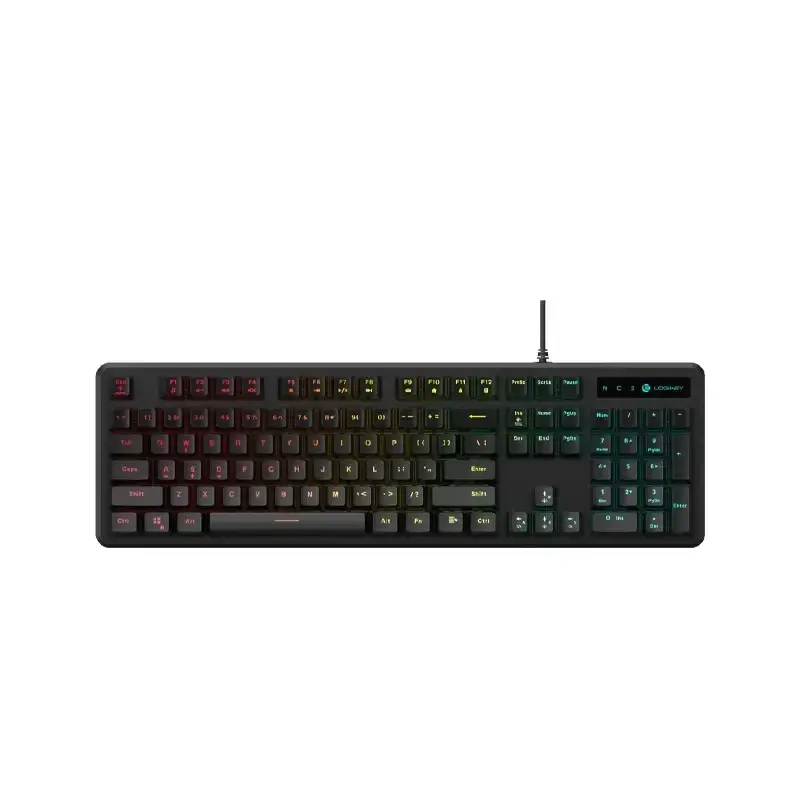 کیبورد گیمینگ با سیم لاجی کی مدل Logikey K310