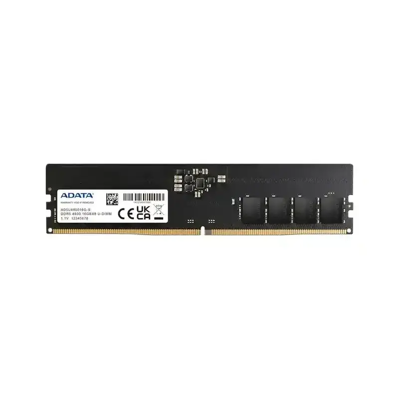 رم دسکتاپ ای دیتا مدل DDR5 4800MHz S U-DIMM ظرفیت 16 گیگابایت
