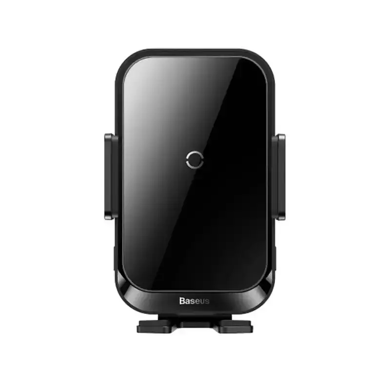 پایه نگهدارنده و شارژر بی‌سیم گوشی موبایل باسئوس مدل Halo Electric توان 15 وات