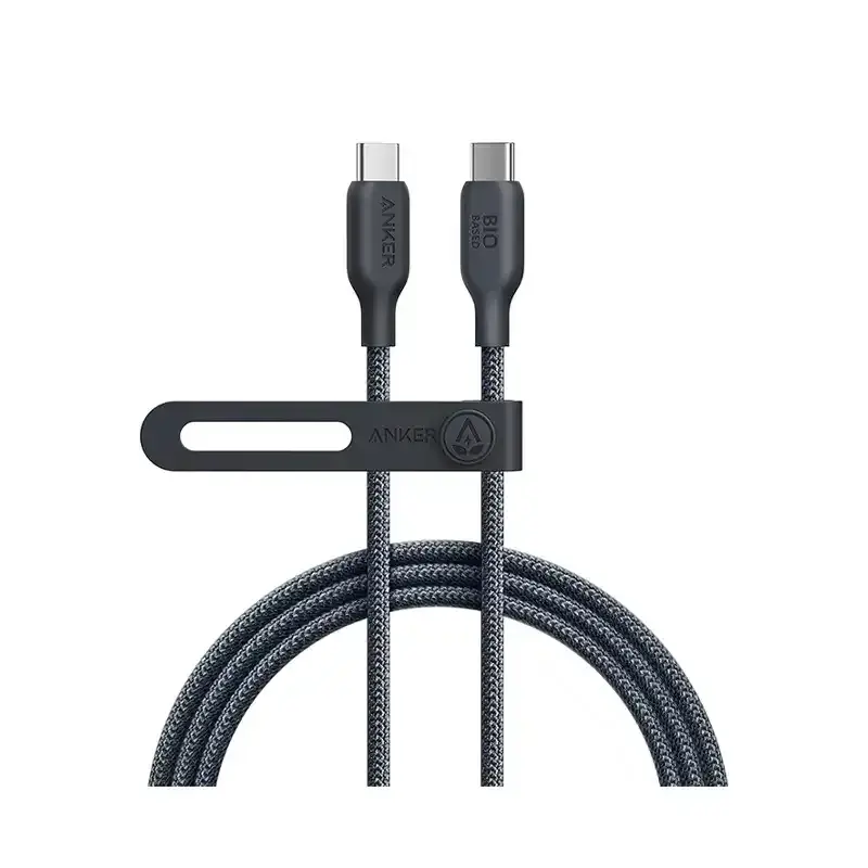کابل شارژ USB-C to USB-C انکر مدل A80F6 با طول 180 سانتی‌متر 240 وات
