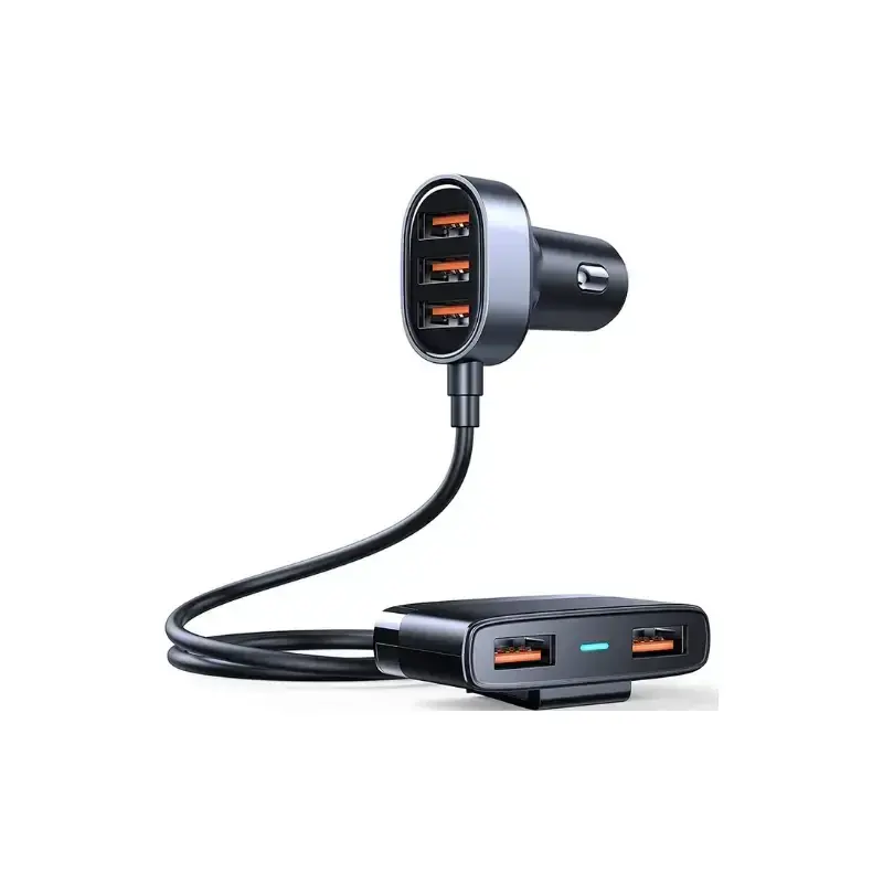 شارژر فندکی فست شارژ 5 پورت جویروم Joyroom JR-CL03