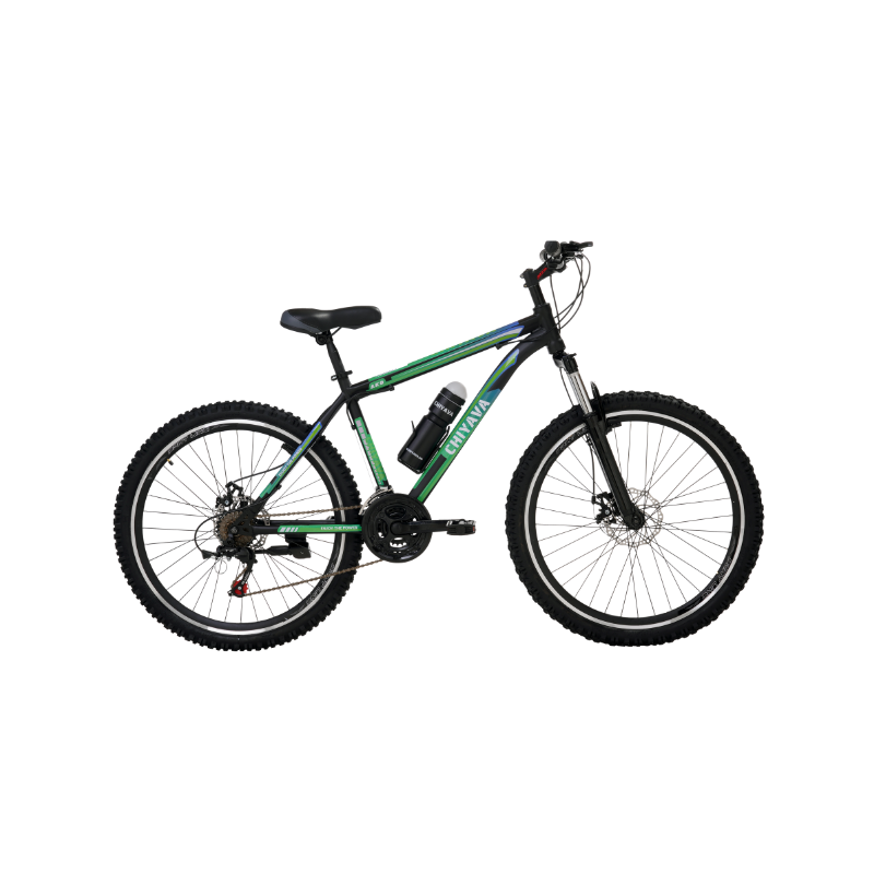 دوچرخه چیاوا مدل آکو دنده‌ای ۲۱ سرعته با ترمز دیسکی و دوشاخ کمک‌دار سایز 26